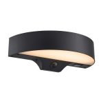 Nordlux Solar Monay Luce Da Parete Nero 5W 200lm - 830 Luce Calda -  | Dimmerabile