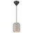 Nordlux Notti Luce Pendente Metallo Grigio | Adatto per E27