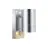 Nordlux Tin Luce Da Parete Metallo e Vetro Grigio | 76mm - IP54 - Adatto per GU10 - Sensore di Movimento e Luce 