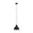 Eglo Luce Pendente Truro 1 Acciaio Nero Rame | IP20 - Adatto per 1x E27 