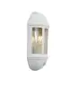 Ansell LED Luce Da Parete Latina Metà  Lanterna Bianca - Adatto per E27 Fino A 42W | IP65 - Sensore di Movimento e Luce