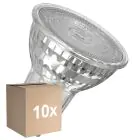 Confezione Multipack 10x Ledvance Faretti LED GU10 PAR16 6.1W 575lm 36D - 827 Bianco Molto Caldo | Sostitutiva 80W